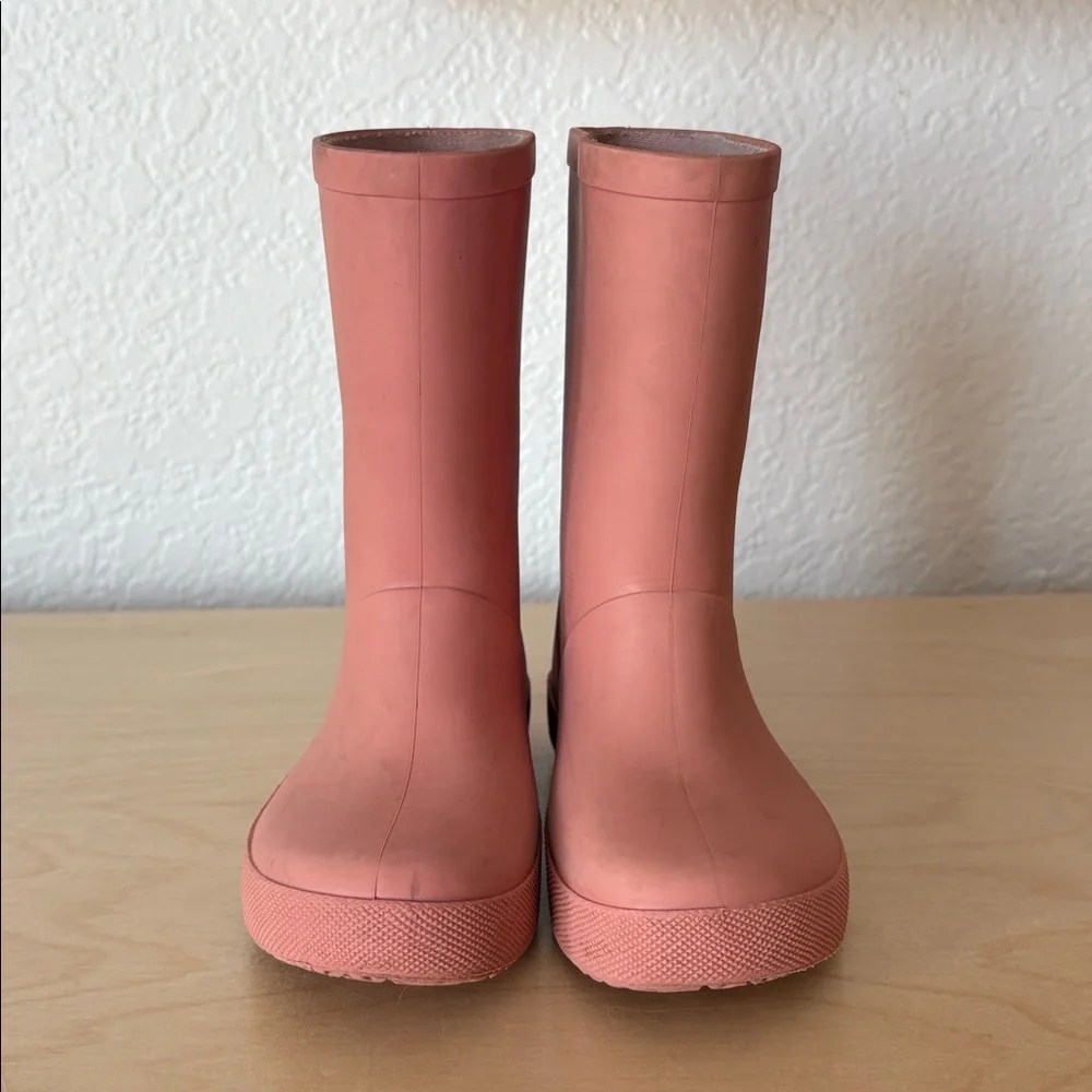 Zara Toddler Kids 25 Purple Dusty Rose Pink Rain Boots